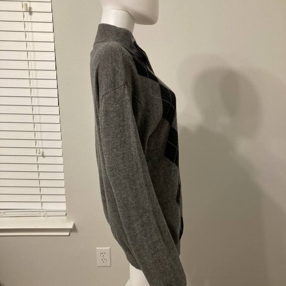 JBE Sweater Neck Zipper Mens Sz L - Picture 3 of 5